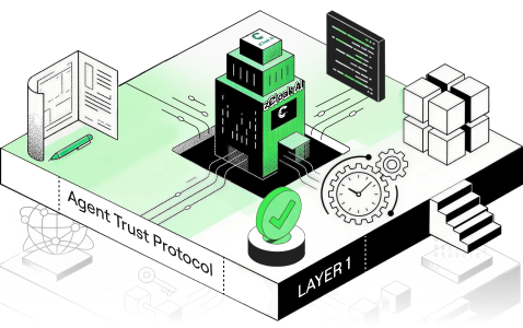 Agent Trust Protocol architecture illustration